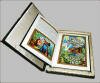 разворот с иллюстрациями подарочной книги "Аленький цветочек"
